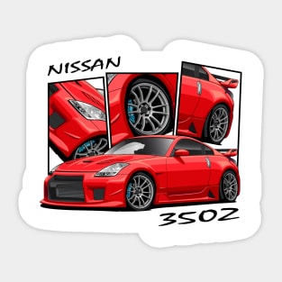 Nissan 350Z, JDM Car Sticker